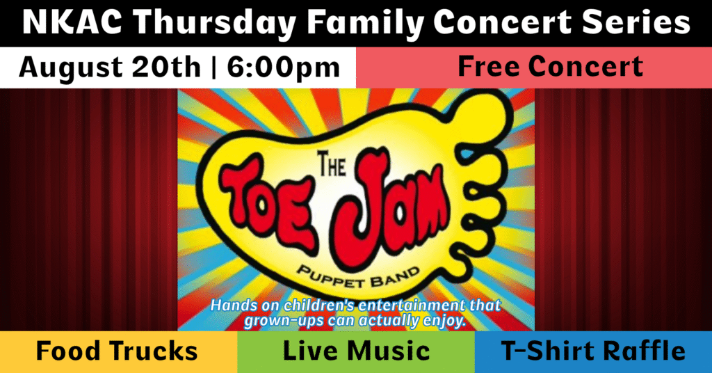 Toe jam puppet band concert