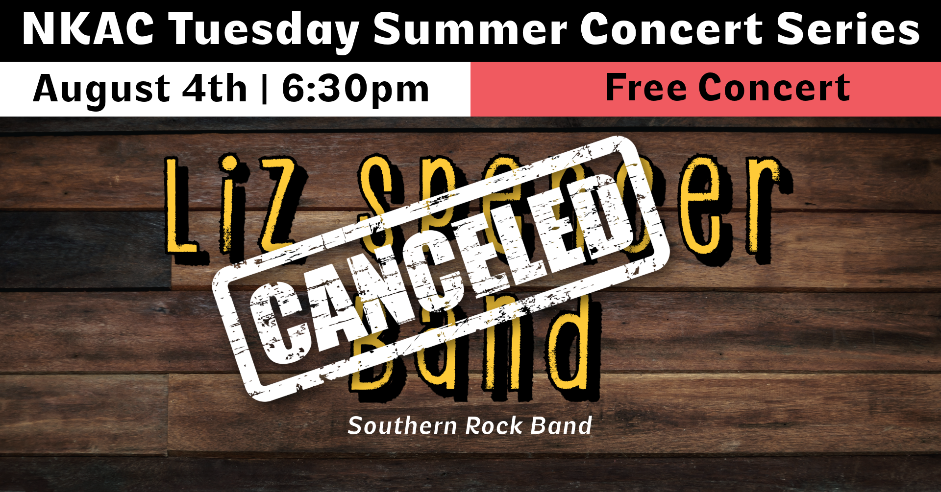 *CANCELLED* Liz Spencer | Summer Concert Series 2026